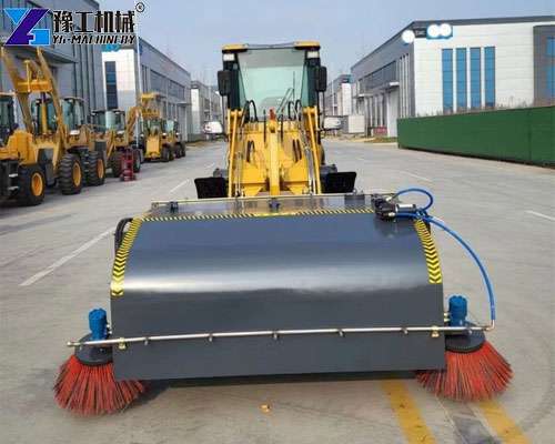 aggregate sweeping machine