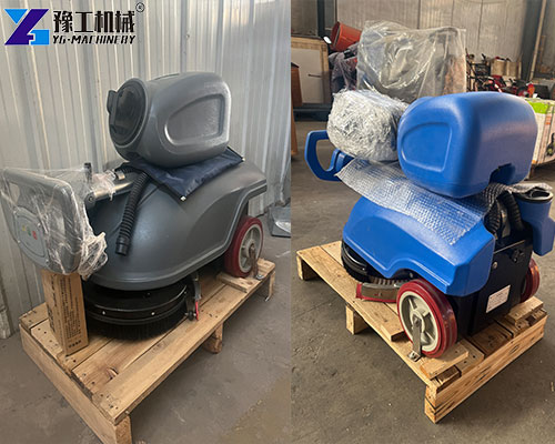 delivery package of scrub floor