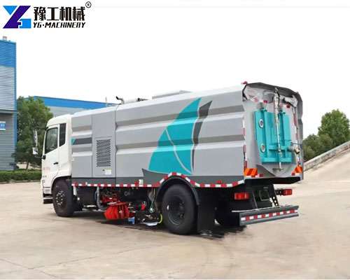 industrial vacuum road sweeper truck
