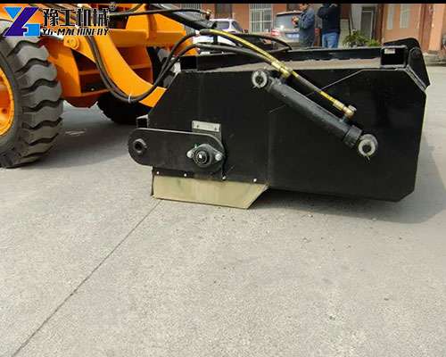 loader mounted sweeper attachment