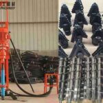 Portable DTH drilling machine & parts