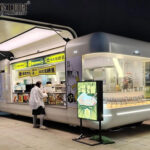 trendy fast food trailer