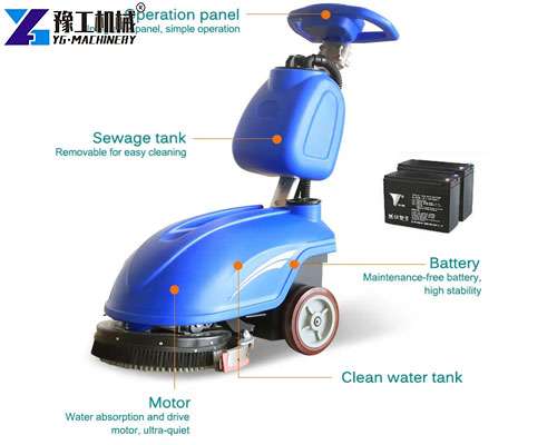 automatic scrubber YG machinery