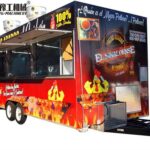 barbecue trailer