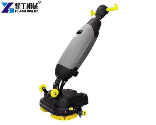 compact floor scrubber machine