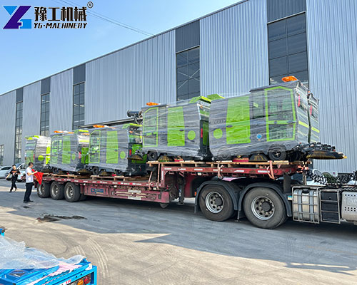 electric road sweeper factory delivery