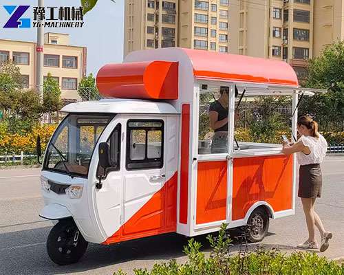 electric tricycle food cart