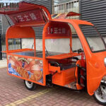 electric tricycle food cart