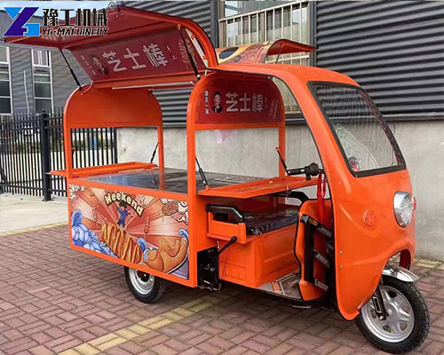 electric tricycle food cart