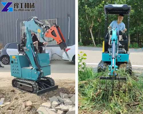 mini hydraulic excavator usages