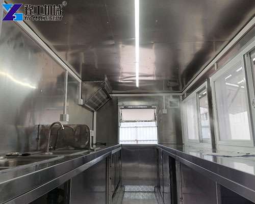 mobile food vans inner structure