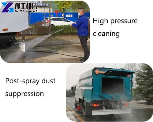 road sweeper truck features