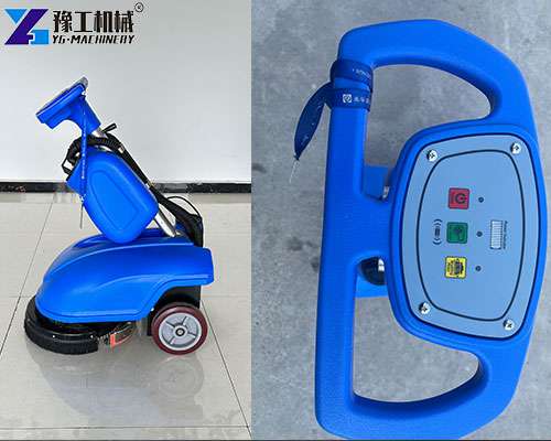 scrubber for floor cleaning