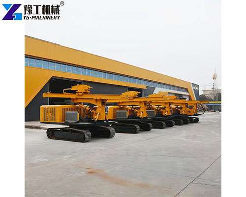 solar pile driver machine display