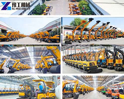 tiny mini excavator YG machinery