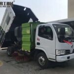truck mounted road sweeping machine