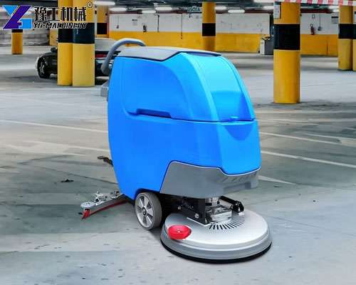 walk behind floor cleaning machine