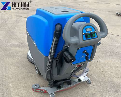 walk behind scrubber machine