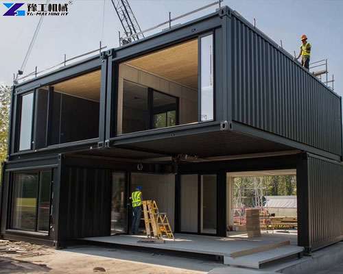 2 floor shipping container home