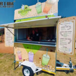 boba&bubble tea catering trailer