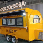 bubble tea food trailers for sale