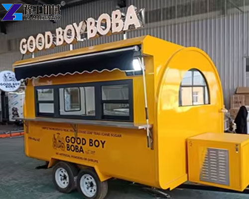 bubble tea food trailers for sale