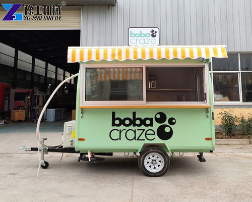 bubble tea vending trailer truck for sale