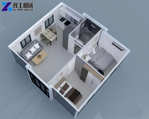 expandable house with 1bedrooms