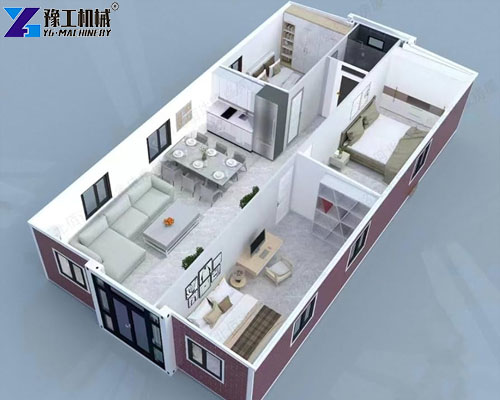 expandable house with 3 bedrooms