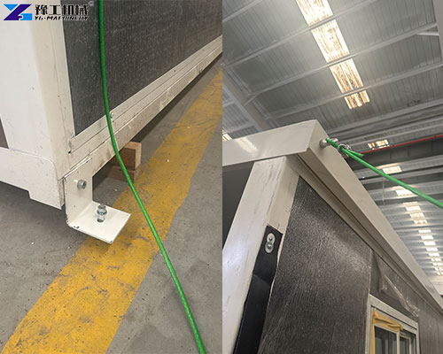 folding room reinforcement and windproof setting