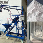 GRC fiberglass spraying machine