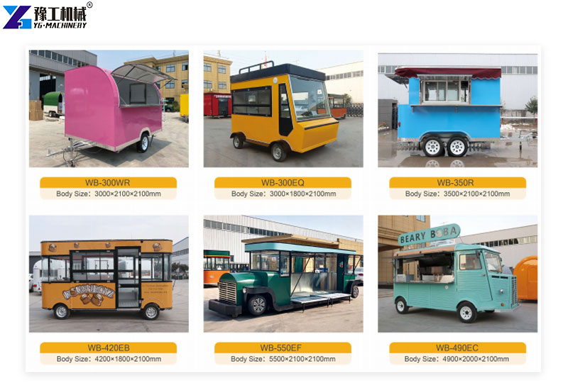 hamburger truck parameter