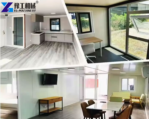 luxury 3 br foldable container house