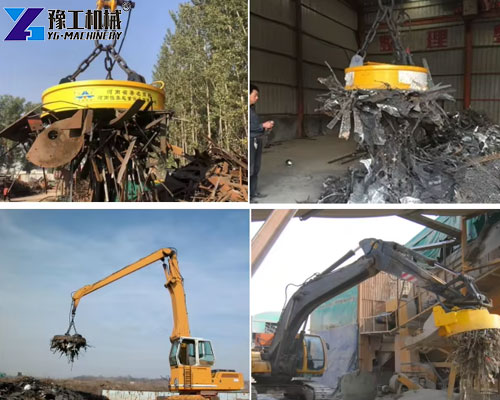 magnet for excavator