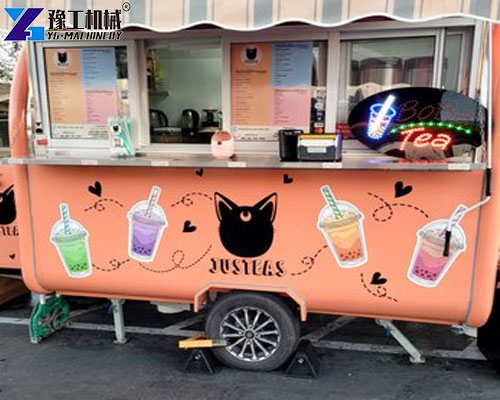 mobile boba tea truck