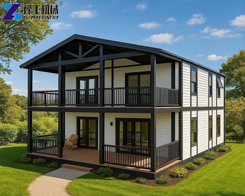 prefab vacation home floors