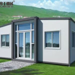 prefabricated 40ft expandable container house