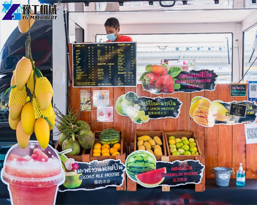 smoothie food trailers for sale