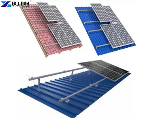 solar panels installed on the container house