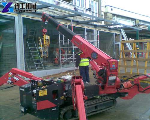 crawler spider crane