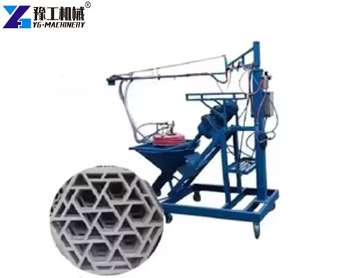 grc glass mortar concrete spraying machine