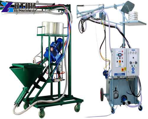 grc glass mortar concrete spraying machine for sale