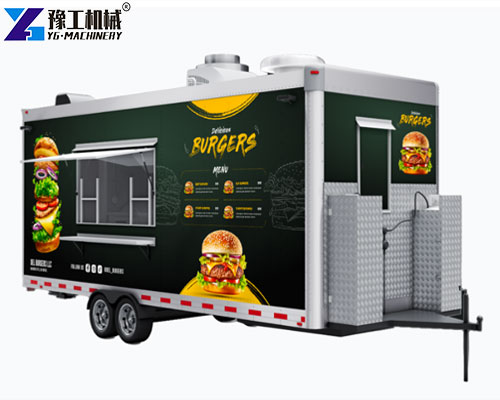 hamburger fast food trailer