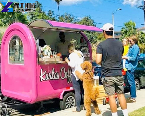 mini coffee trailer