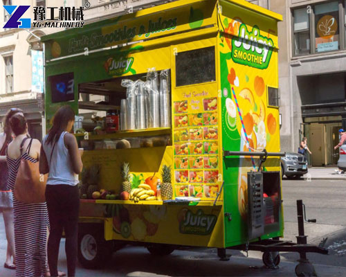 mobile juice cart price