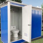 movable toilet cabin