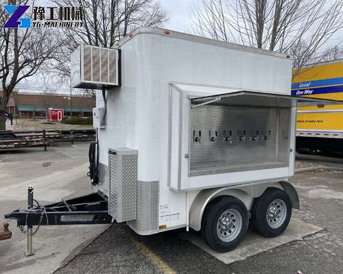 refrigerated beer trailer