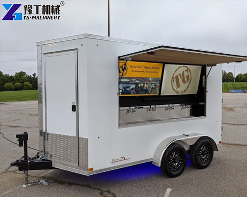 refrigerated draft beer trailers