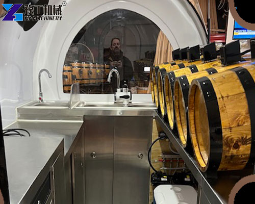 soda trailer Internal structure display