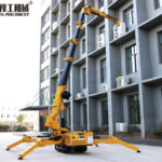 spider crane in building applications
